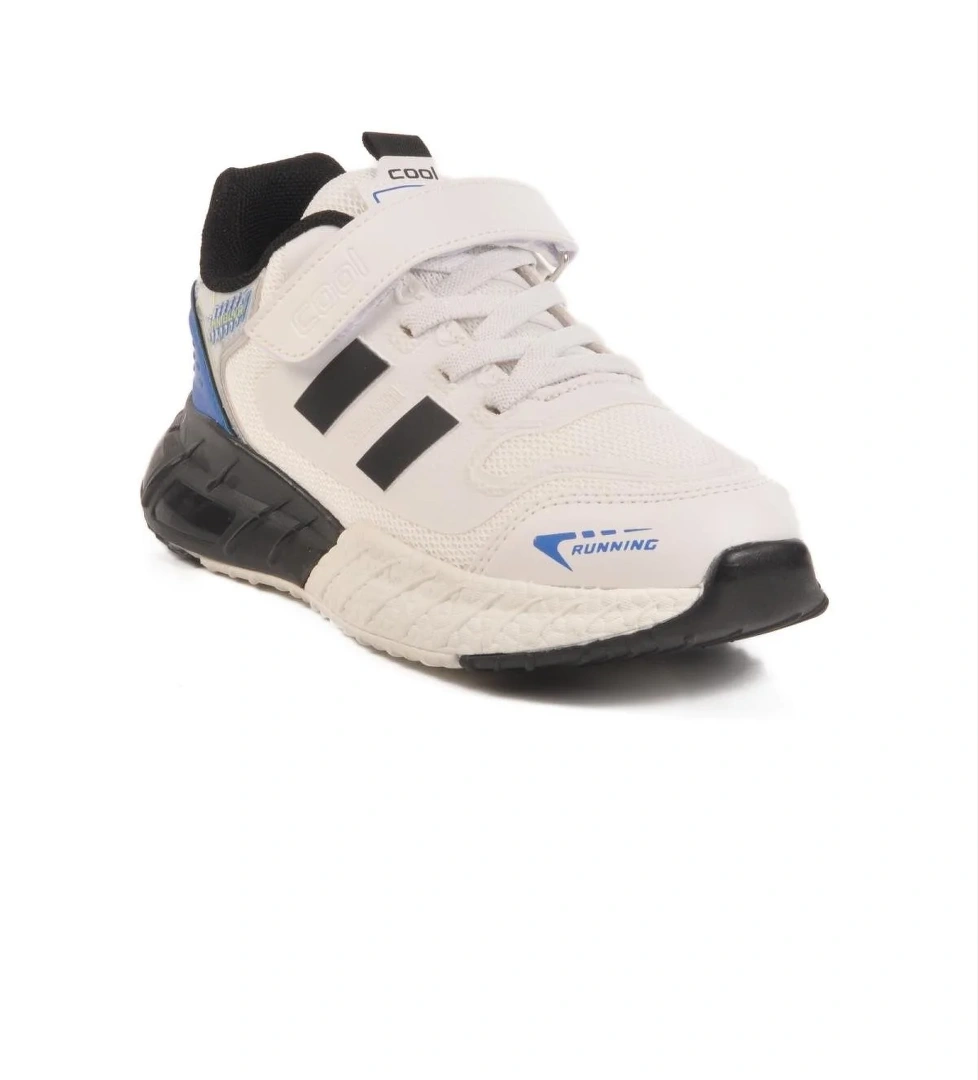 Beyaz Tekstil Çocuk Günlük Ayakkabı Cool Ukon F