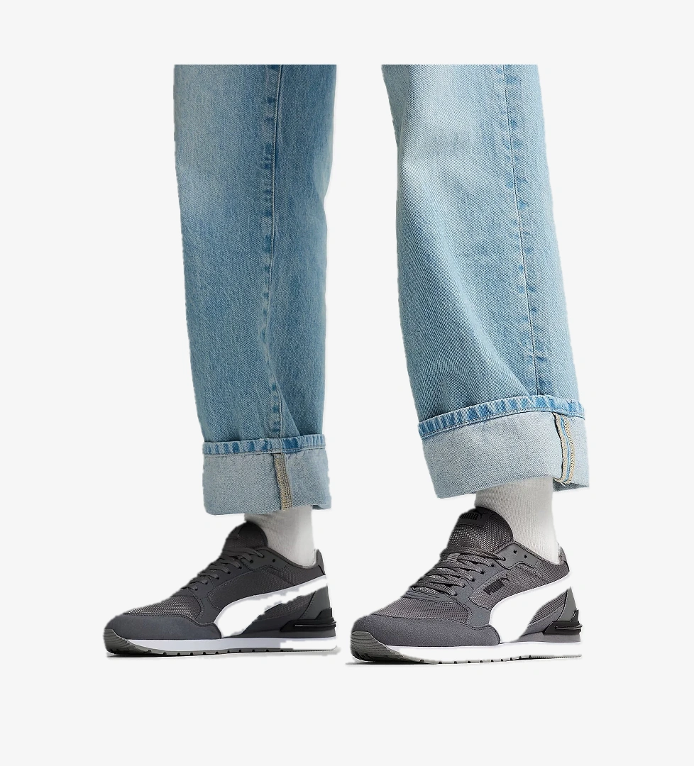 Erkek Ayakkabı 39966603 GRİ-BEYAZ