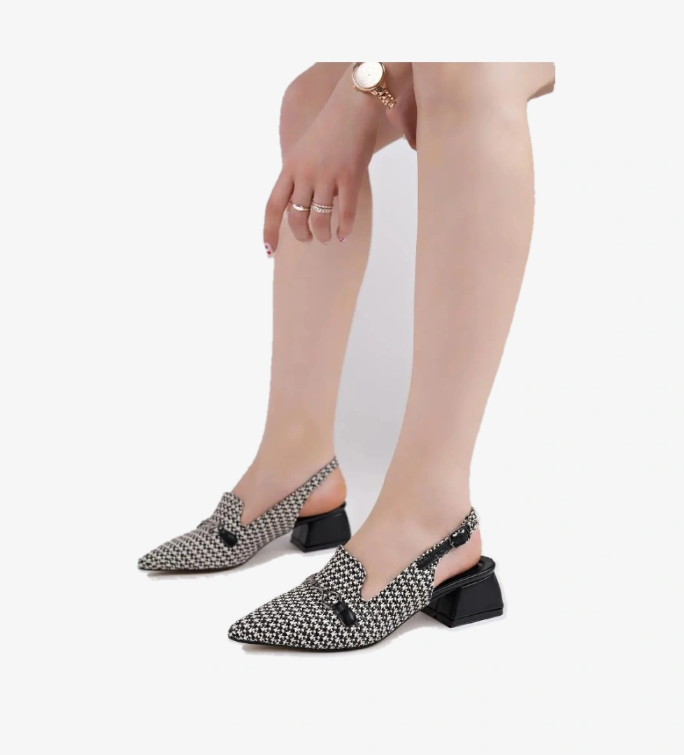 Sprs 03274 Kadın Klasik Topuklu Ayakkabı - Görsel 1