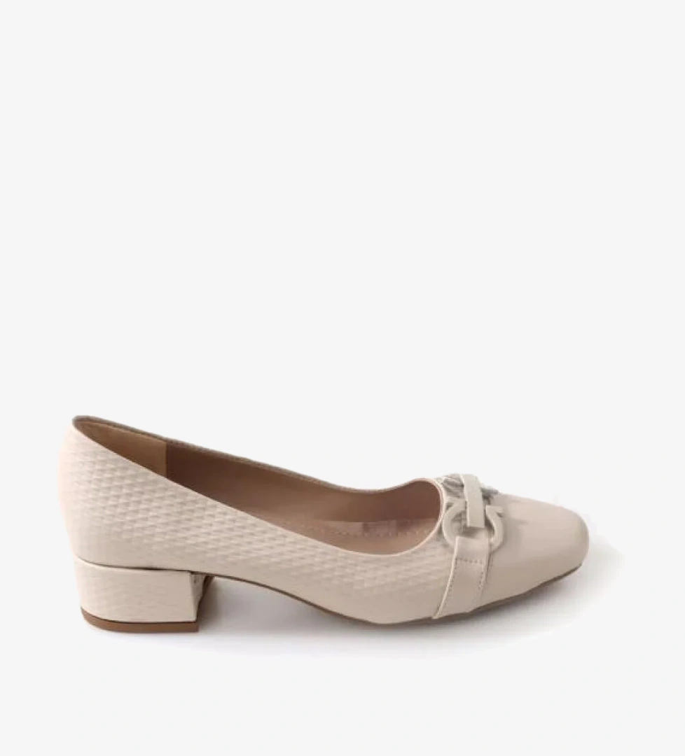 La pia 02866 3 Cm Topuklu Kadın Ayakkabı - Görsel 1