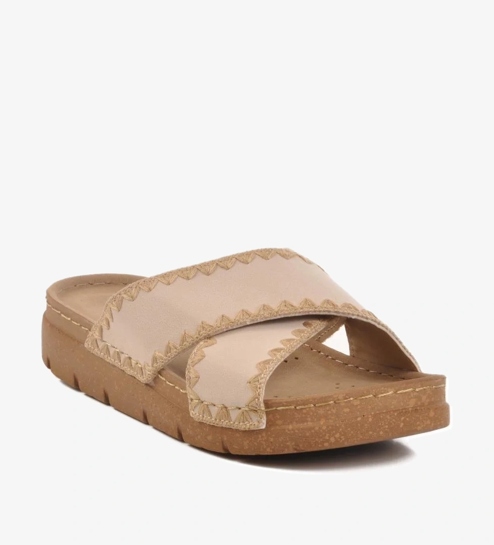 Bej Kadın Terlik Bento 117.014 Z