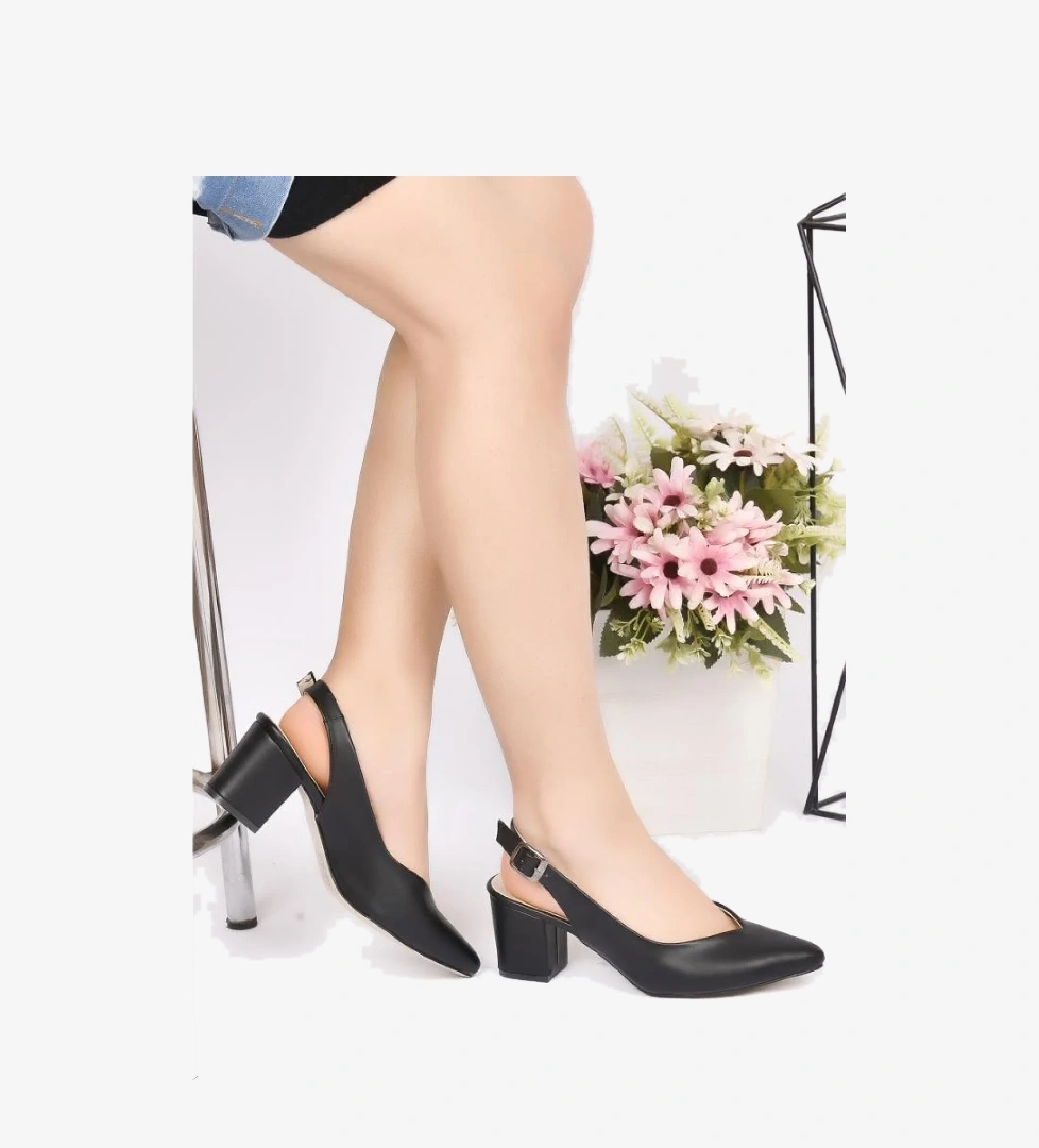 Blnr 02070 5 cm Kadın Topuklu Ayakkabı