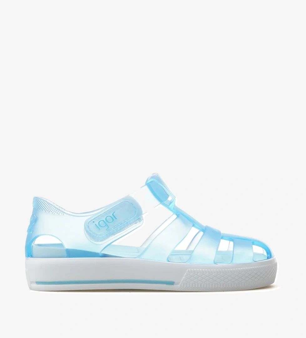 İgor Star Kaydırmaz Taban Çocuk Sandalet 22y Ks10171-star Mavi - Görsel 1