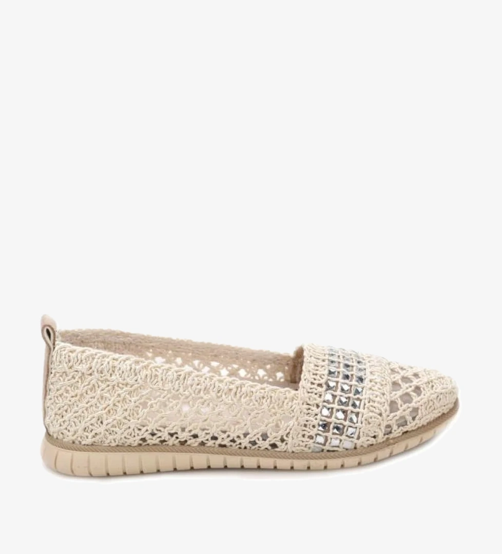 Krl 03139 Kadın Örgülü Günlük Babet - Görsel 1