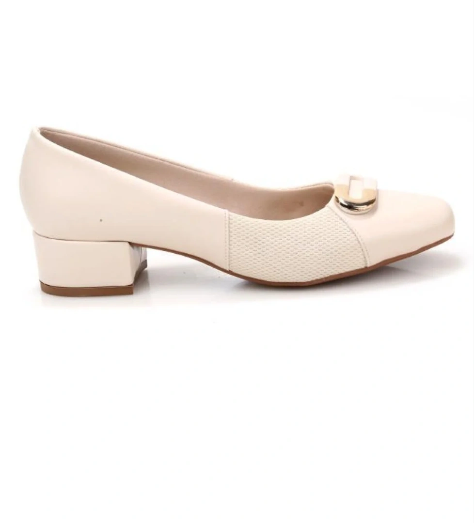 Pisagor Ps-32800 Kadın Klasik 3,5 Topuklu Ayakkabı