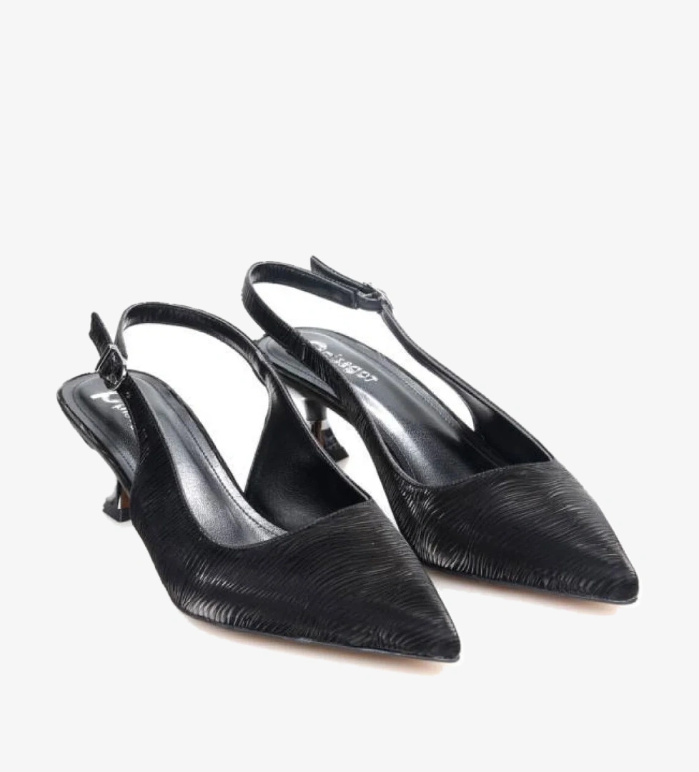 Pi̇sagor Pisagor Ps-31960 Kadın 4 Cm Arkası Açık Ayakkabı model görseli