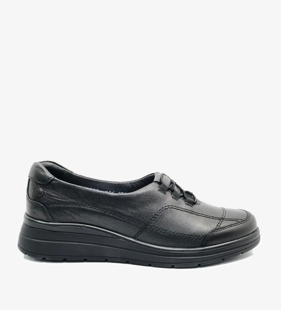 Hefa Hakiki Deri Ortopedik Comfort Kadın Casual Ayakkabı - Görsel 1