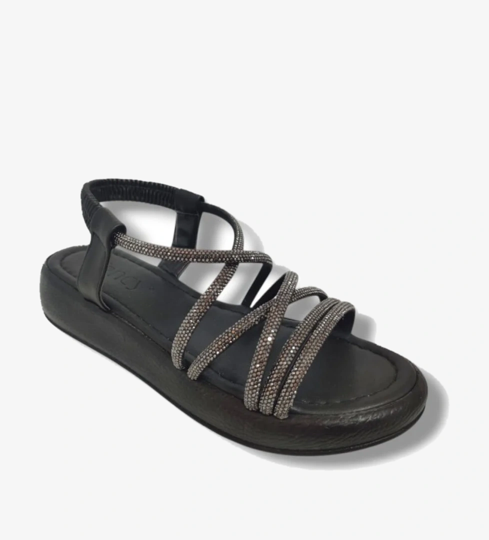 051-25 Taşlı Trend Fashion Kadın Sandalet
