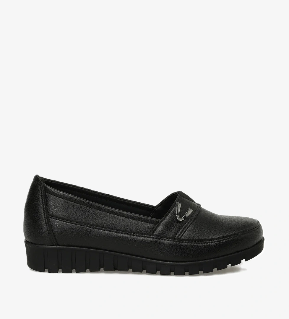 Polaris 165045.Z5PR Siyah Kadın Düz Ayakkabı - Görsel 1