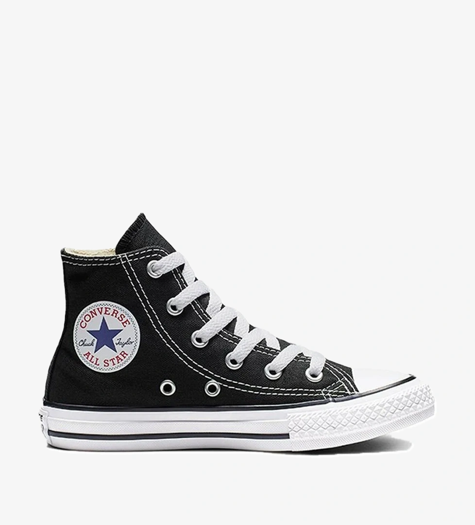 Chuck Taylor All Star Çocuk Siyah Bilekli Sneaker