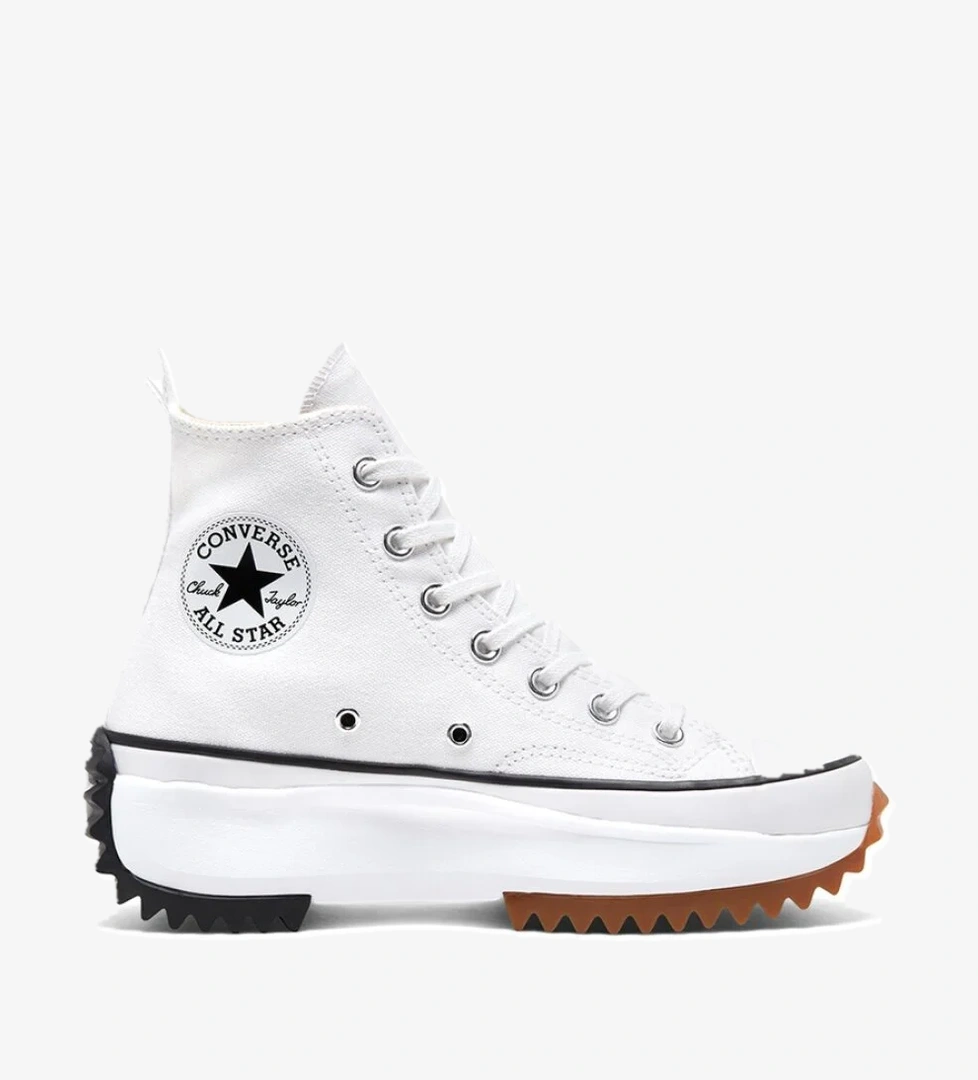 Run Star Hike Platform Unisex Beyaz Sneaker - Görsel 1