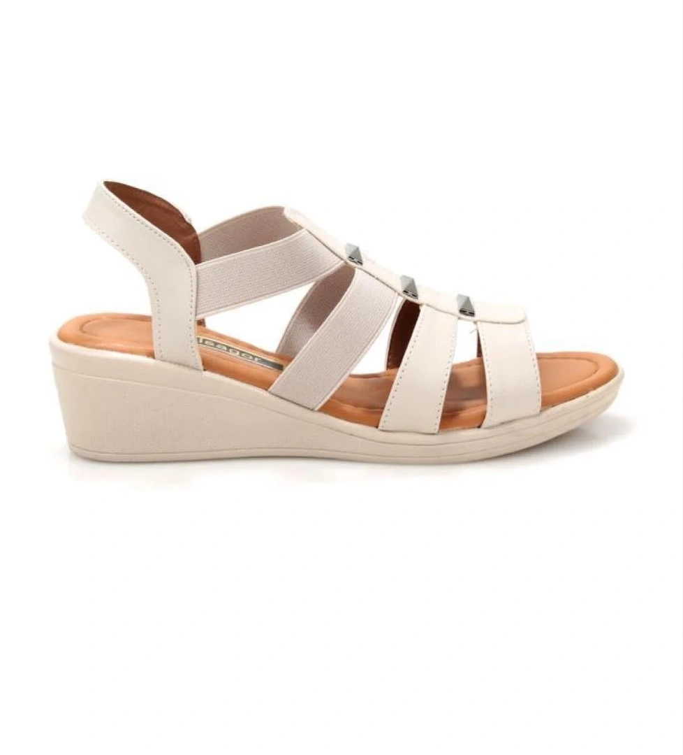 Pisagor Ps-32920 Kadın Dolgu Taban Sandalet - Görsel 1