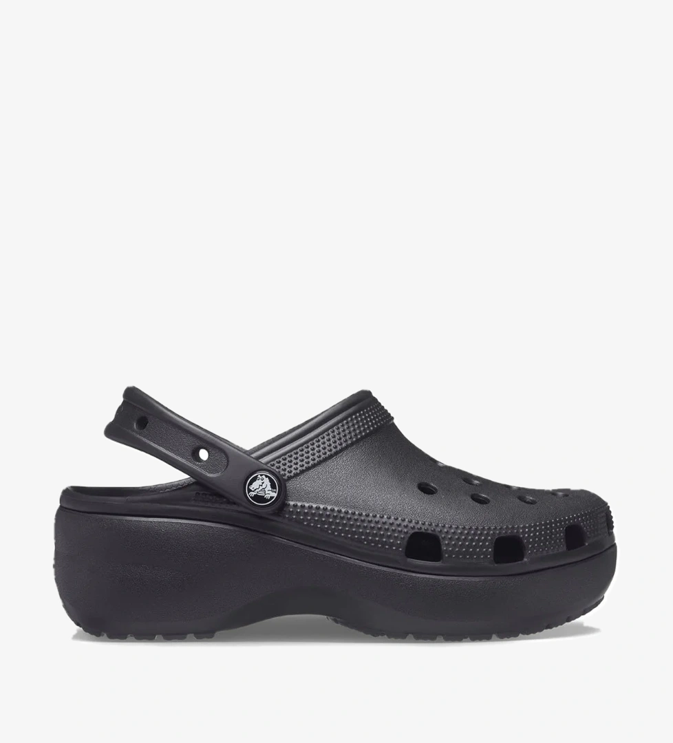Classic Platform Clog Kadın Sabo Terlik Black