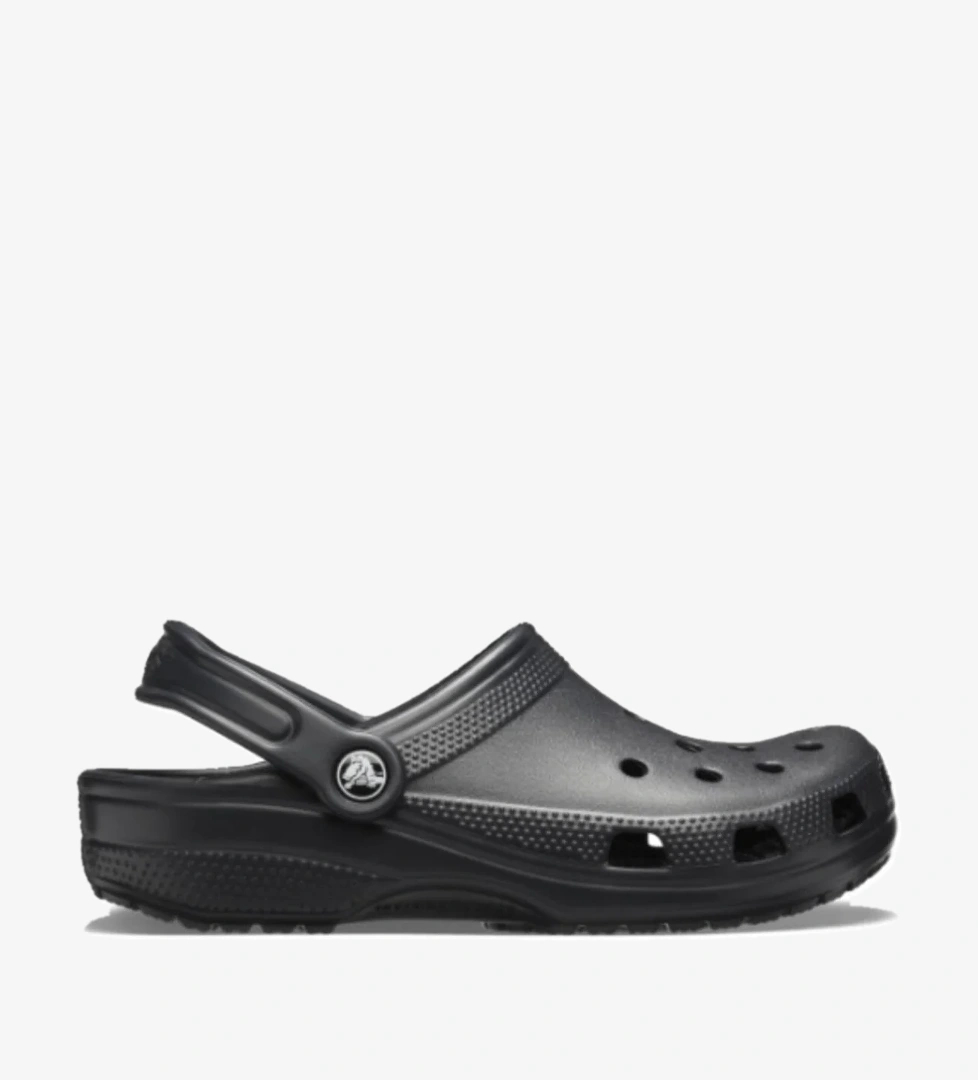 Classic Erkek Sabo Terlik Black