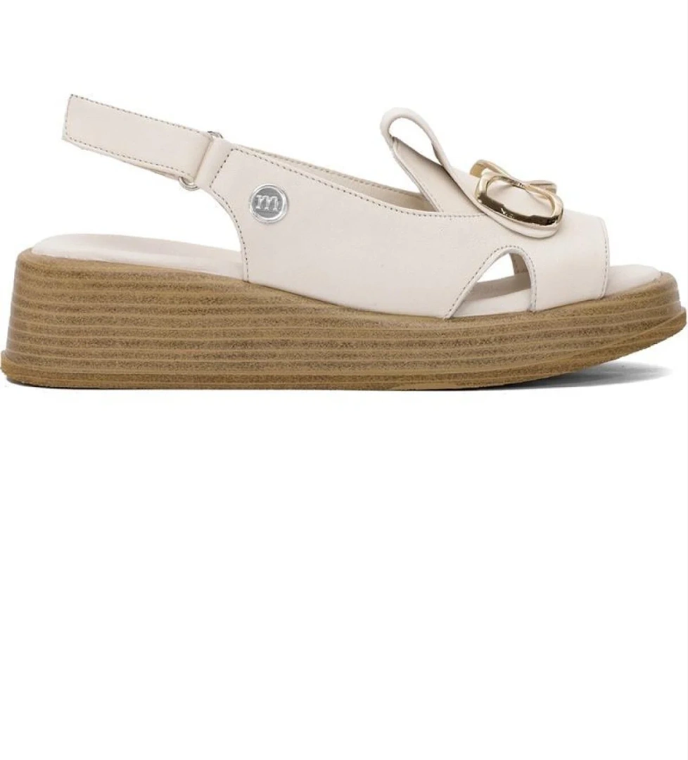 Mammamia D25ys-2780 Kadın Hakiki Deri Düz Sandalet model görseli