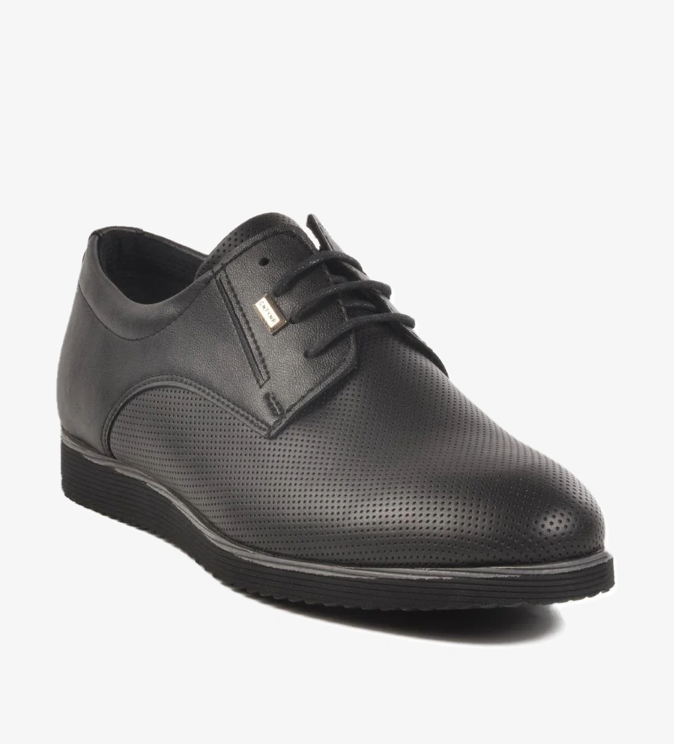 682 M Siyah Erkek Klasik Ayakkabı - Görsel 1