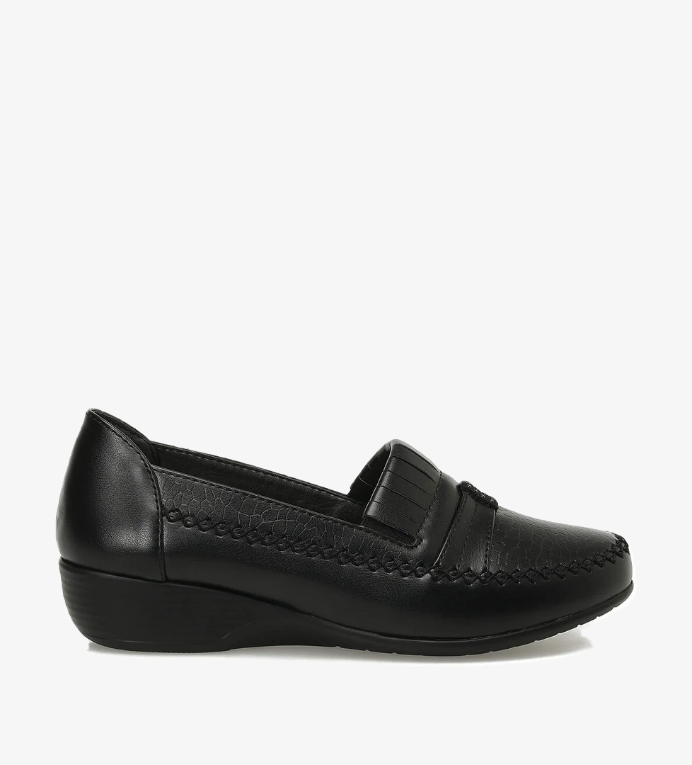 166523.Z5PR Siyah Kadın Dolgu Ayakkabı - Görsel 1