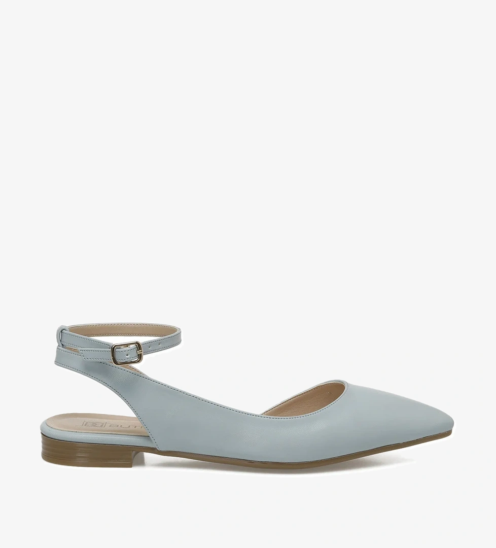 25S-418 5FX Mavi Kadın Babet - Görsel 1