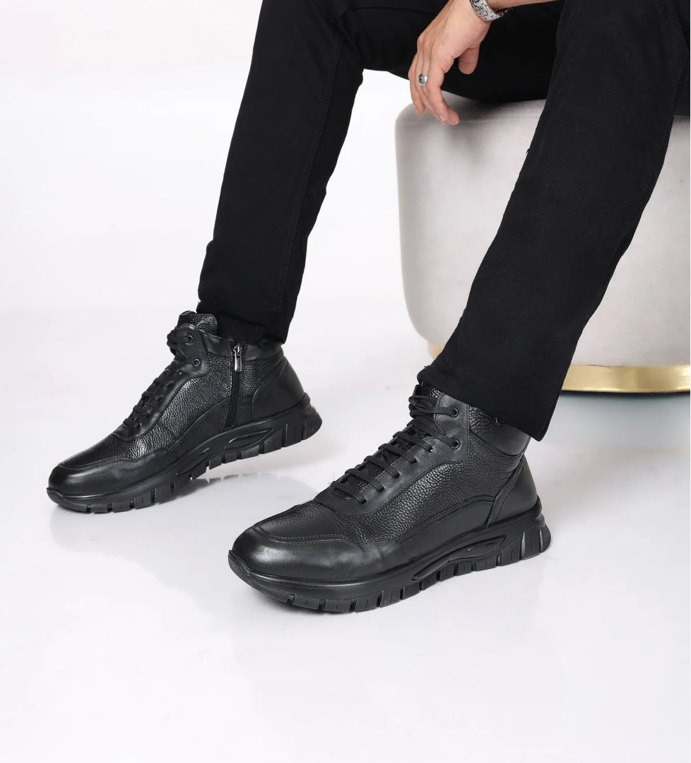 Hakiki Deri Erkek Klasik Bot 214KMA250