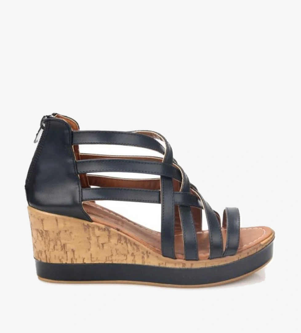 Papuçcity Frzn 03191 Kadın Dolgu Topuk Sandalet Ayakkabı model görseli