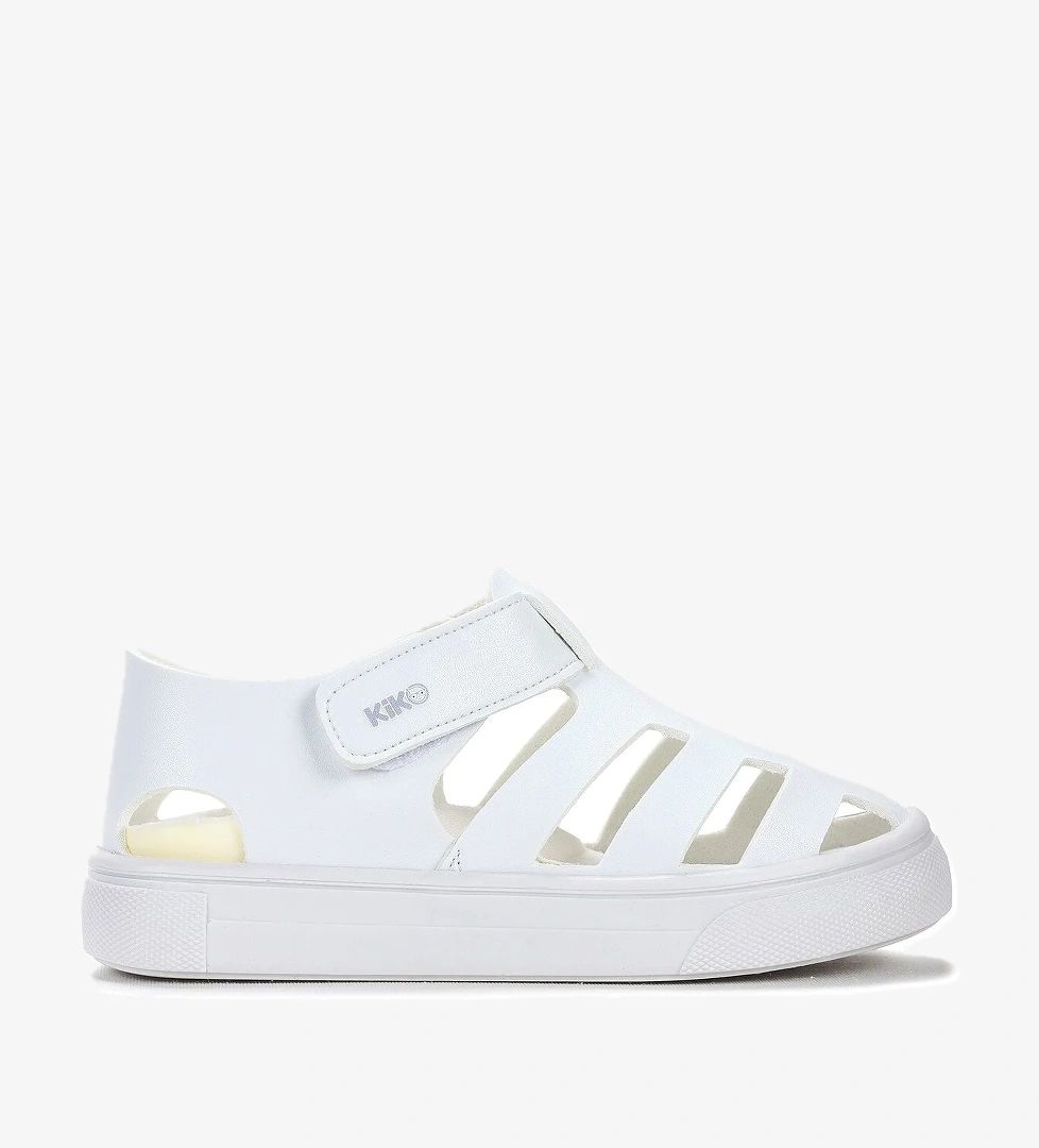 Limba Cırtlı Erkek Çocuk Sandalet Beyaz - Görsel 1