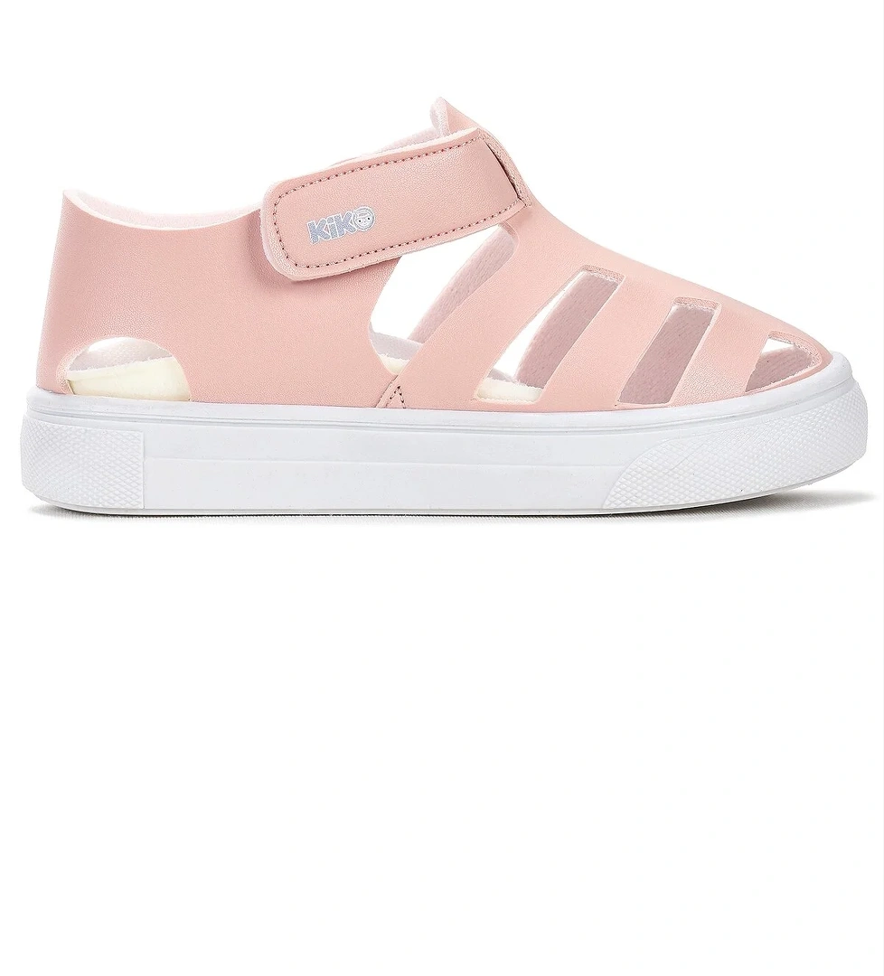 Limba Cırtlı Kız Çocuk Sandalet Pudra