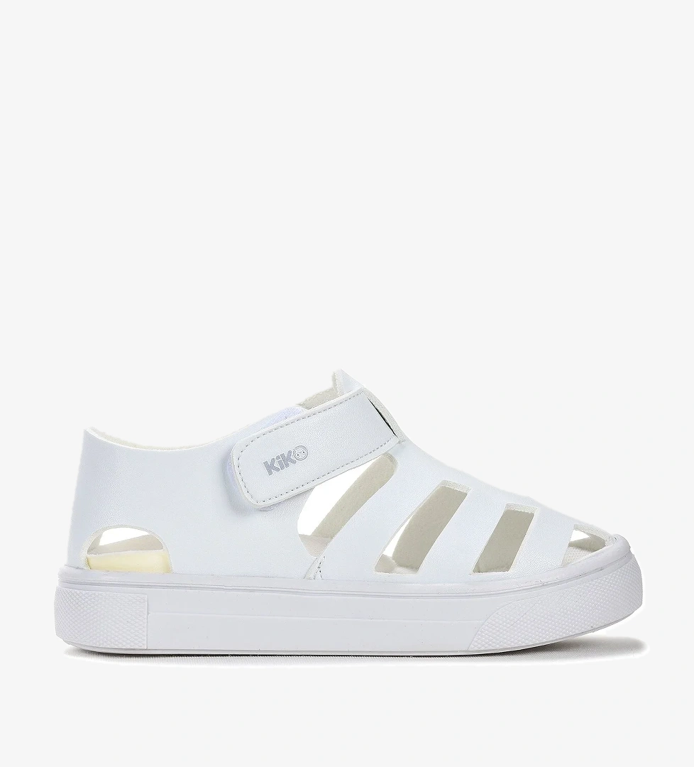 Limba Cırtlı Kız Çocuk Sandalet Beyaz - Görsel 1