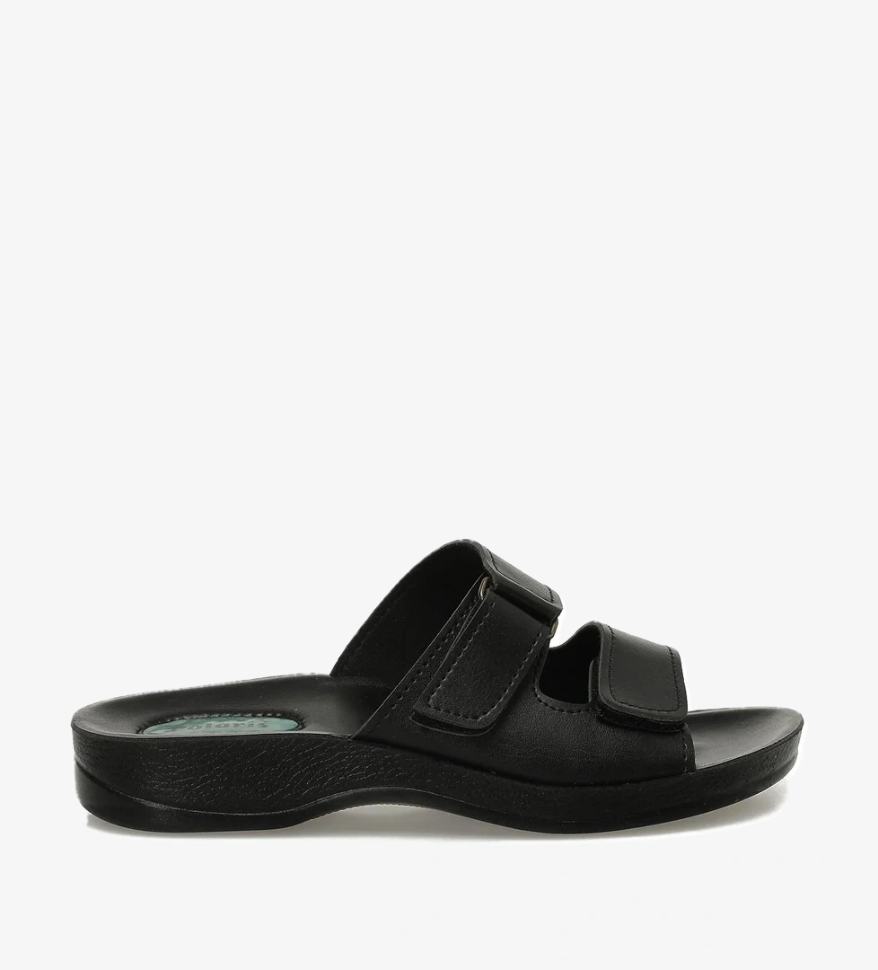 607015.Z5PR Siyah Kadın Terlik - Görsel 1