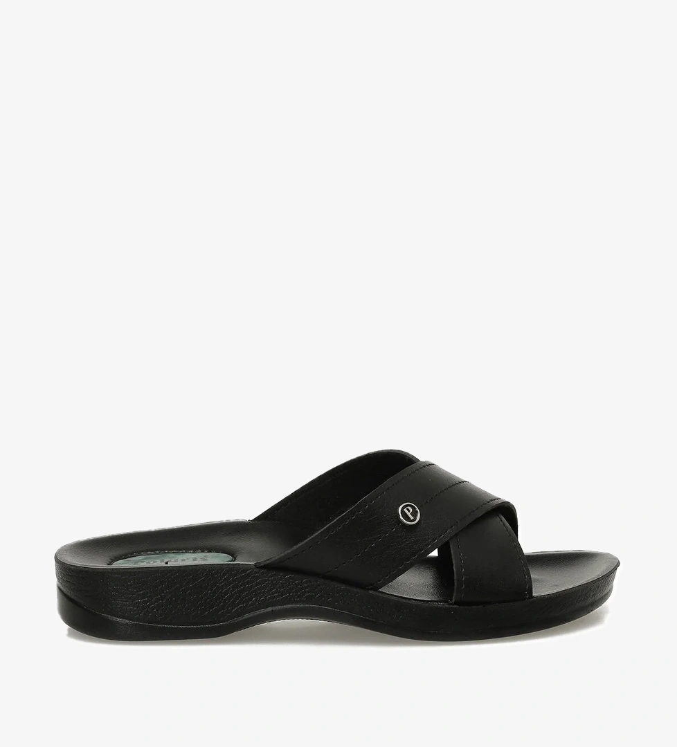 607014.Z5PR Siyah Kadın Terlik - Görsel 1