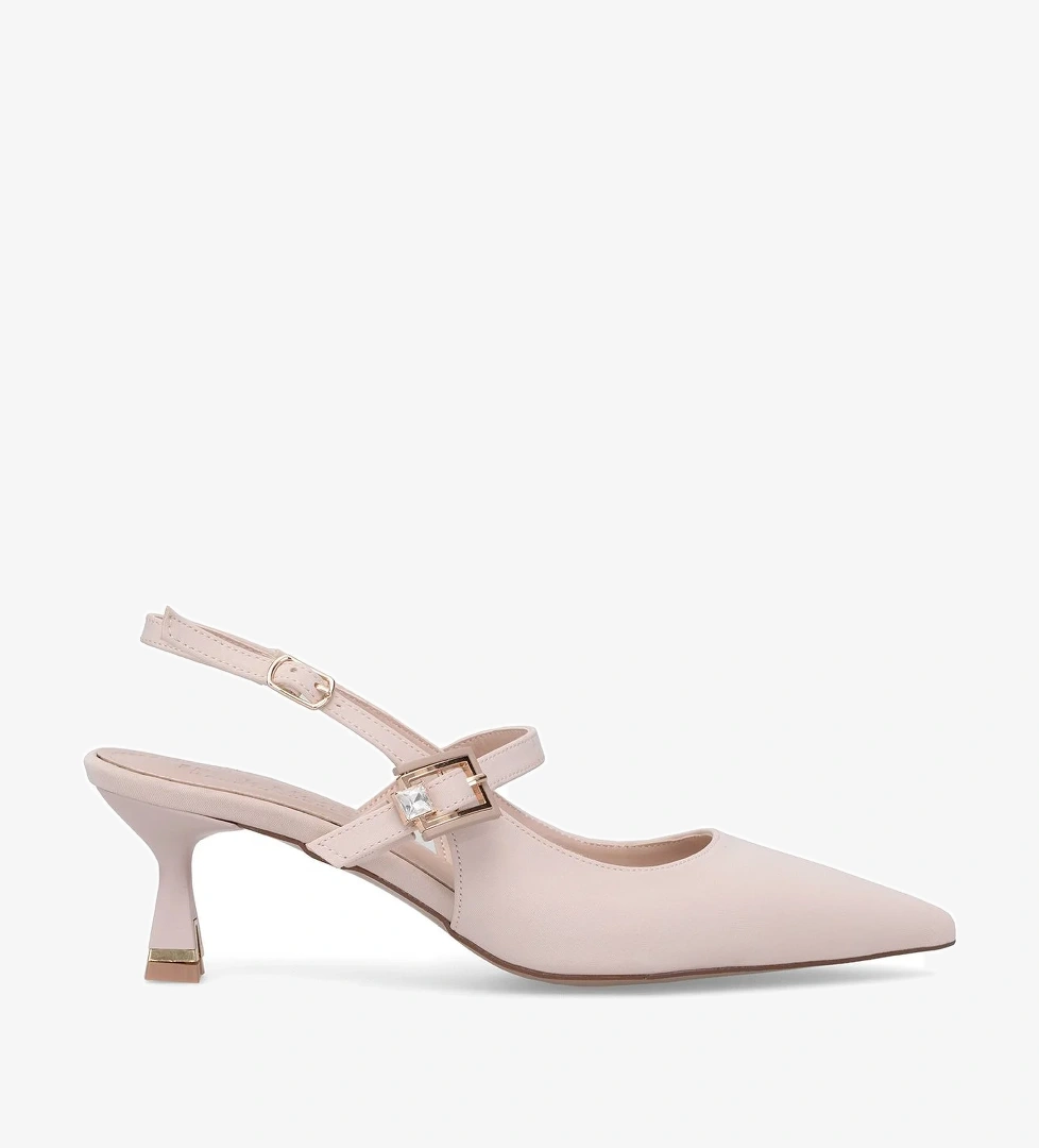 Ayakkabı Fuarı Elit PM559 K0500N Kadın Klasik Topuklu Ayakkabı Ten model görseli