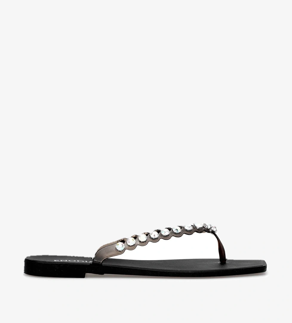 Elit KDRJ002-1 Kadın Parmak Arası Terlik Siyah