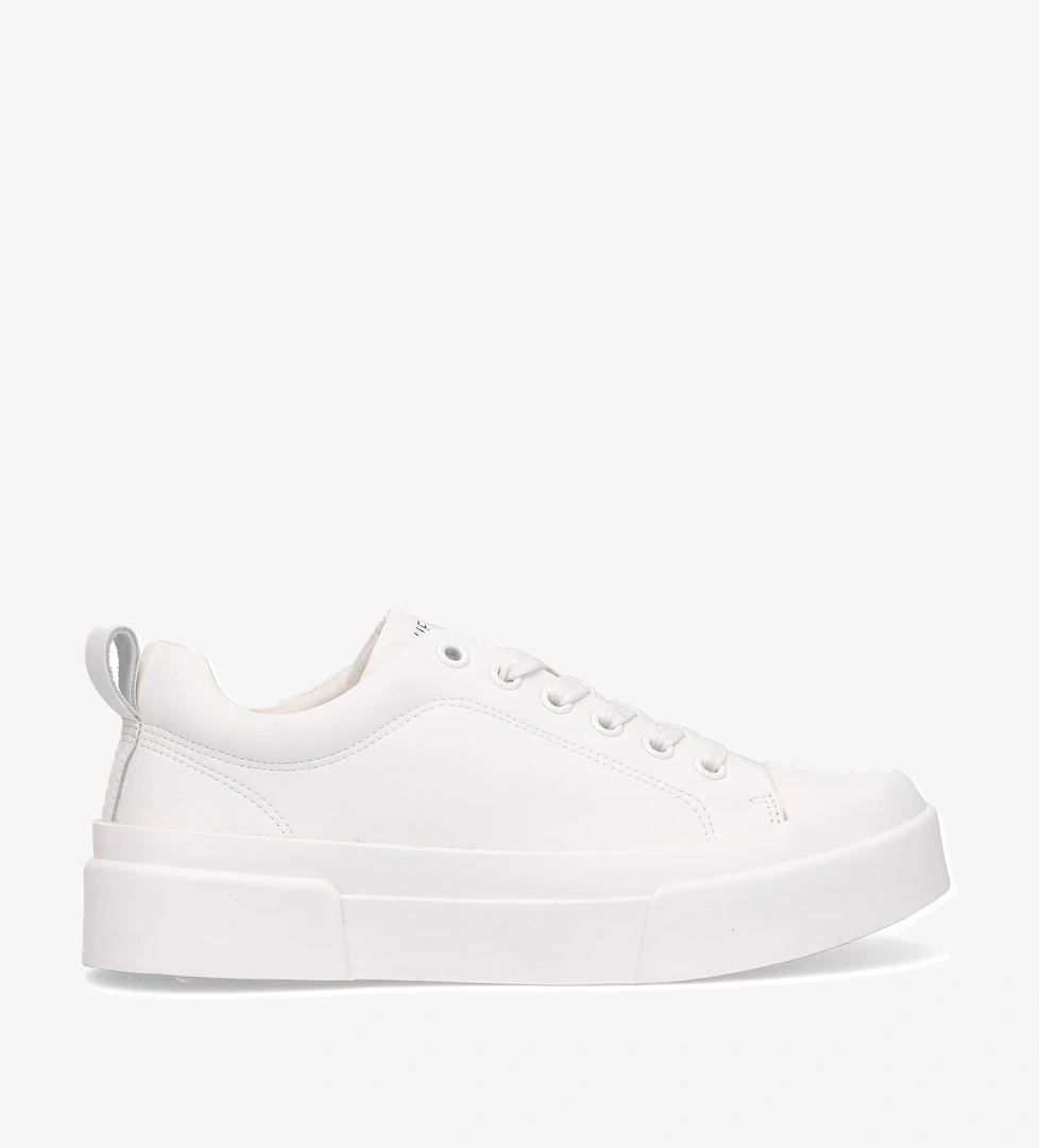 Lufian 121230038 Mia Kadın Hakiki Deri Klasik Sneaker Siyah Beyaz model görseli