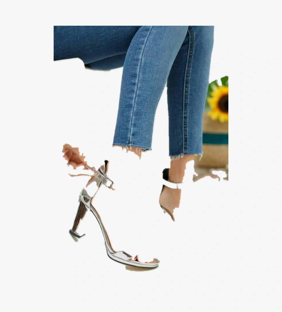 7763 Kadın Ayakkabı Tek Bant