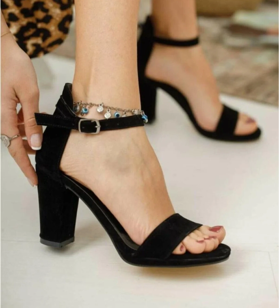 7763 Kadın Ayakkabı Tek Bant