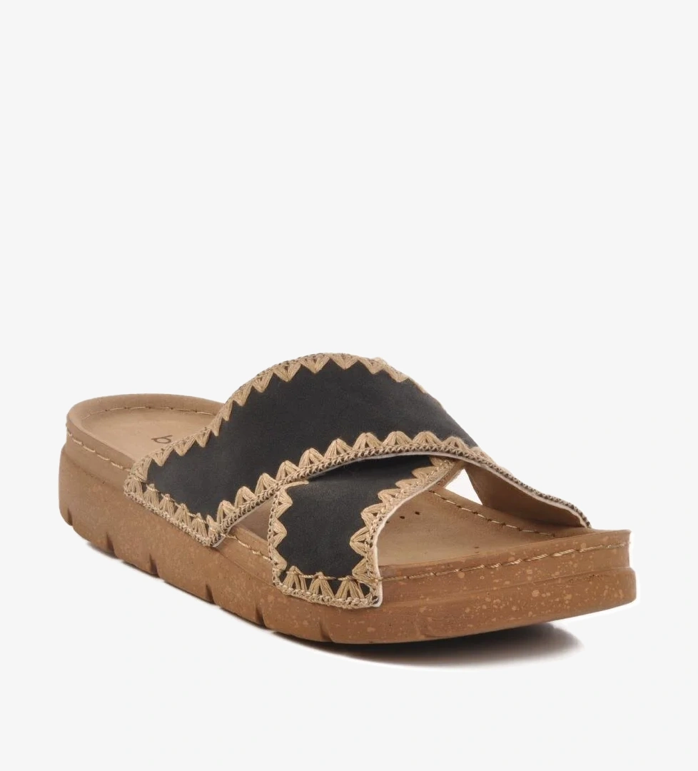 Siyah Kadın Terlik Bento 117.014 Z - Görsel 1