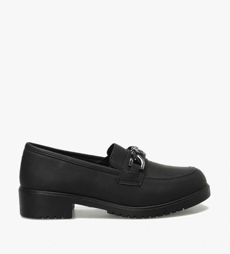Polaris 165058.NZ5PR Siyah Kadın Loafer - Görsel 1