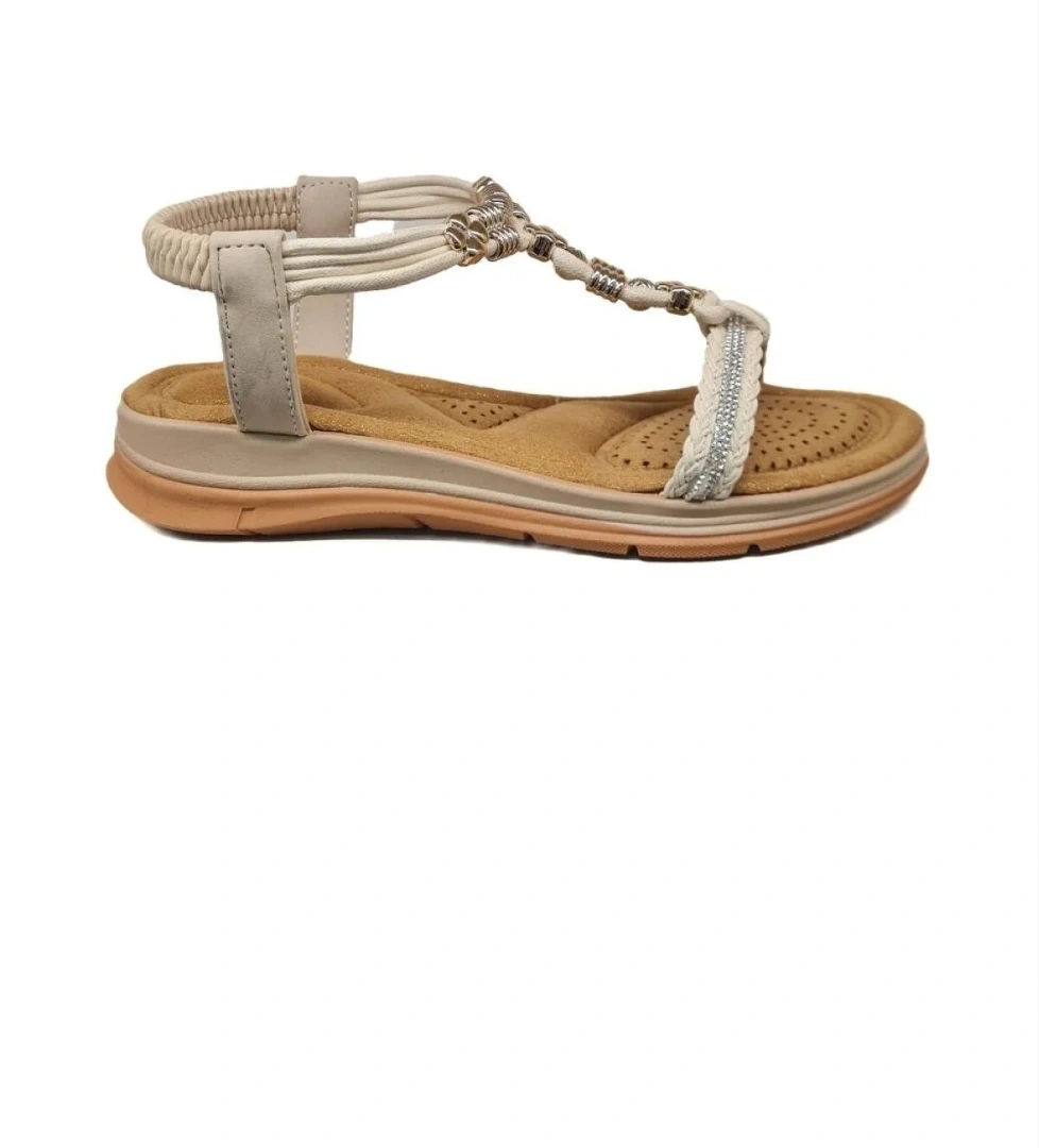 Ventes Kadın Taşlı Rahat Günlük Sandalet 815260-z model görseli