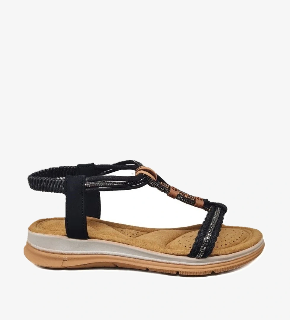 Ventes Taşlı Rahat Günlük Kadın Sandalet 815259-z model görseli