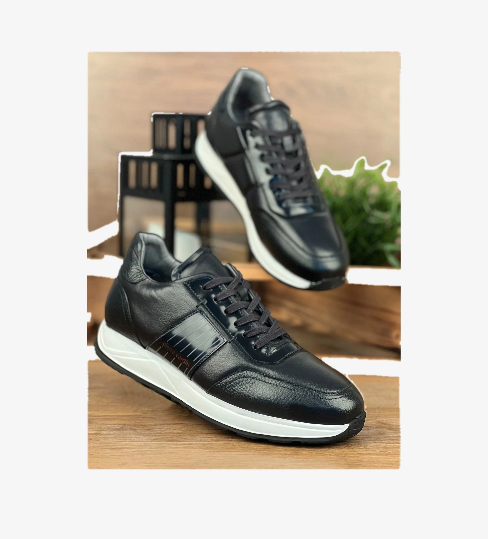 Pierre Cardin 336078 Erkek Deri Ayakkabı Siyah model görseli