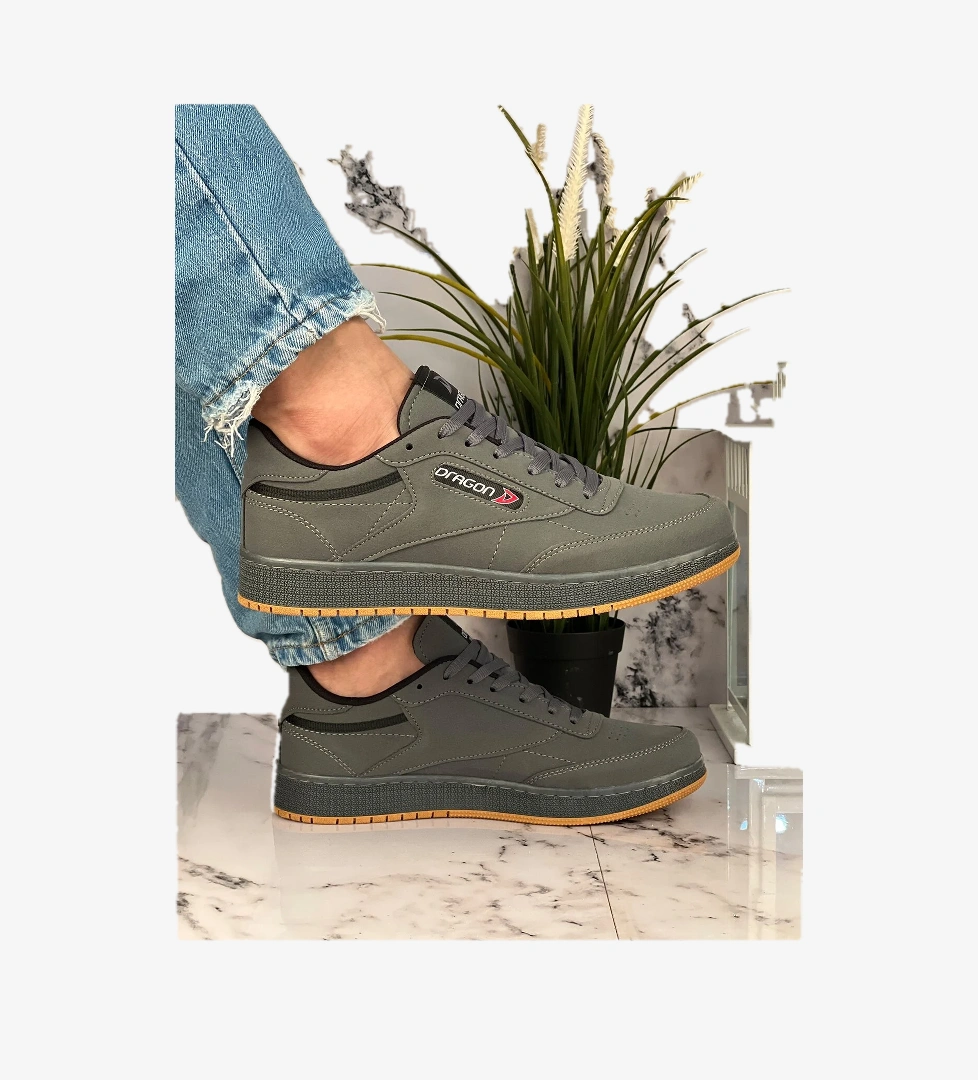 Dragon Erkek Mevsimlik Sneaker Ayakkabı Füme
