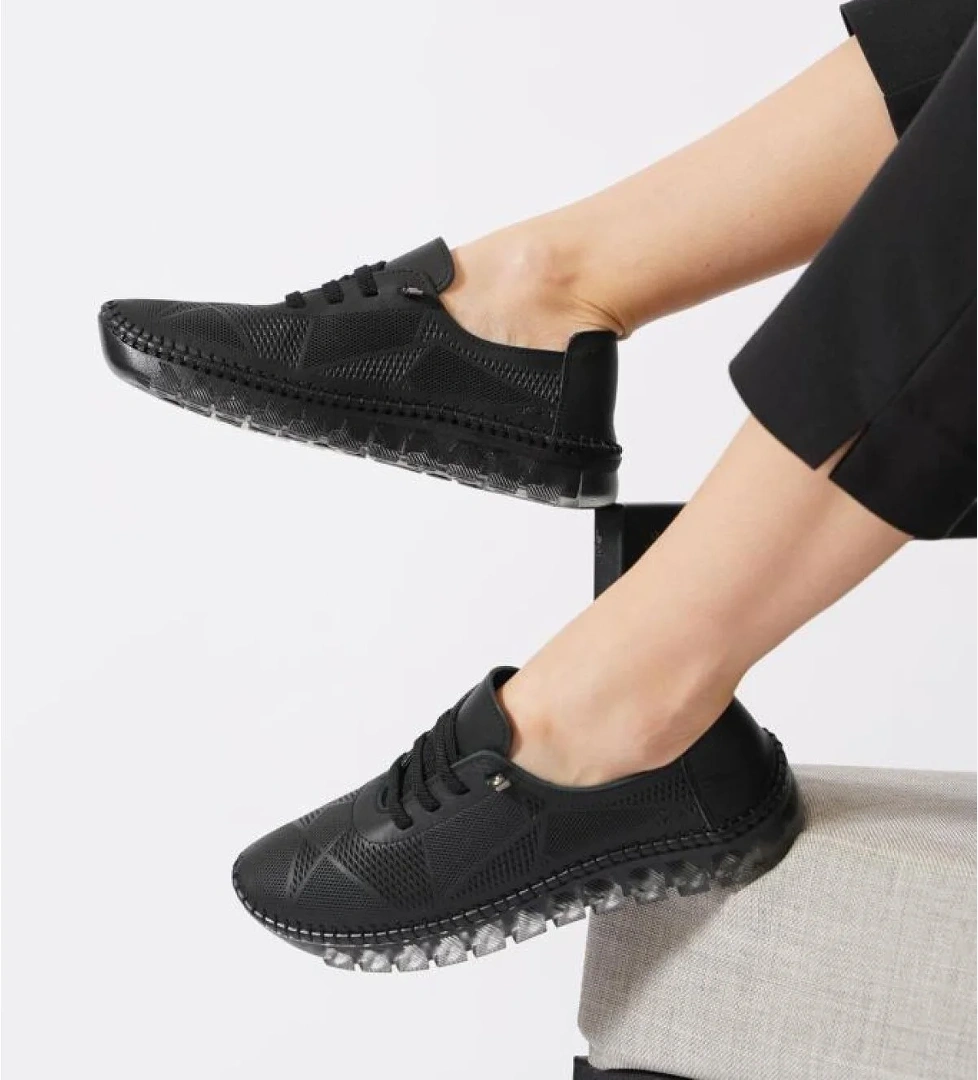 03194 Ortopedik Kadın Günlük Deri Ayakkabı