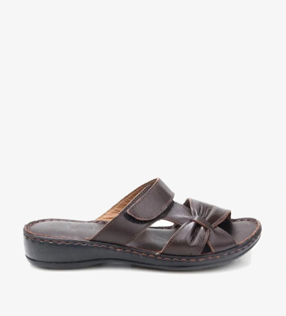 Ldr 03350 Kadın Ortopedik Kadın Deri Terlik