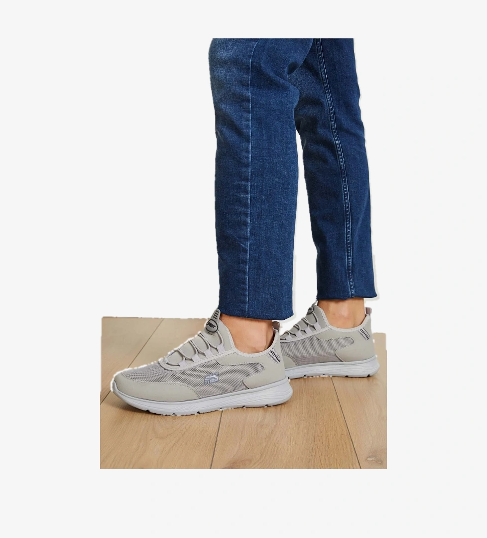 Unisex Konforlu Yürüyüş Spor Sneaker Ayakkabı Buz Buz