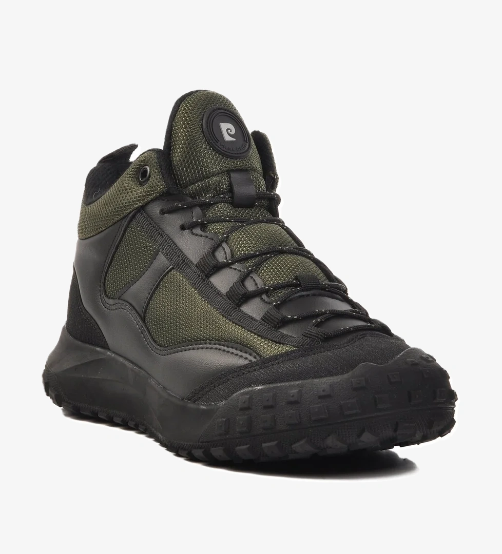 Haki Polyester Karışımlı Erkek Spor Ayakkabı - Görsel 1