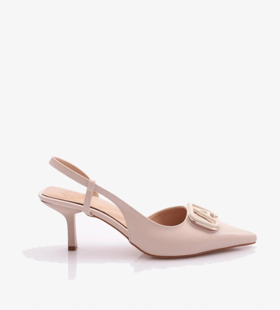 3984 Kadin Yani Açik Topuklu Ayakkabi