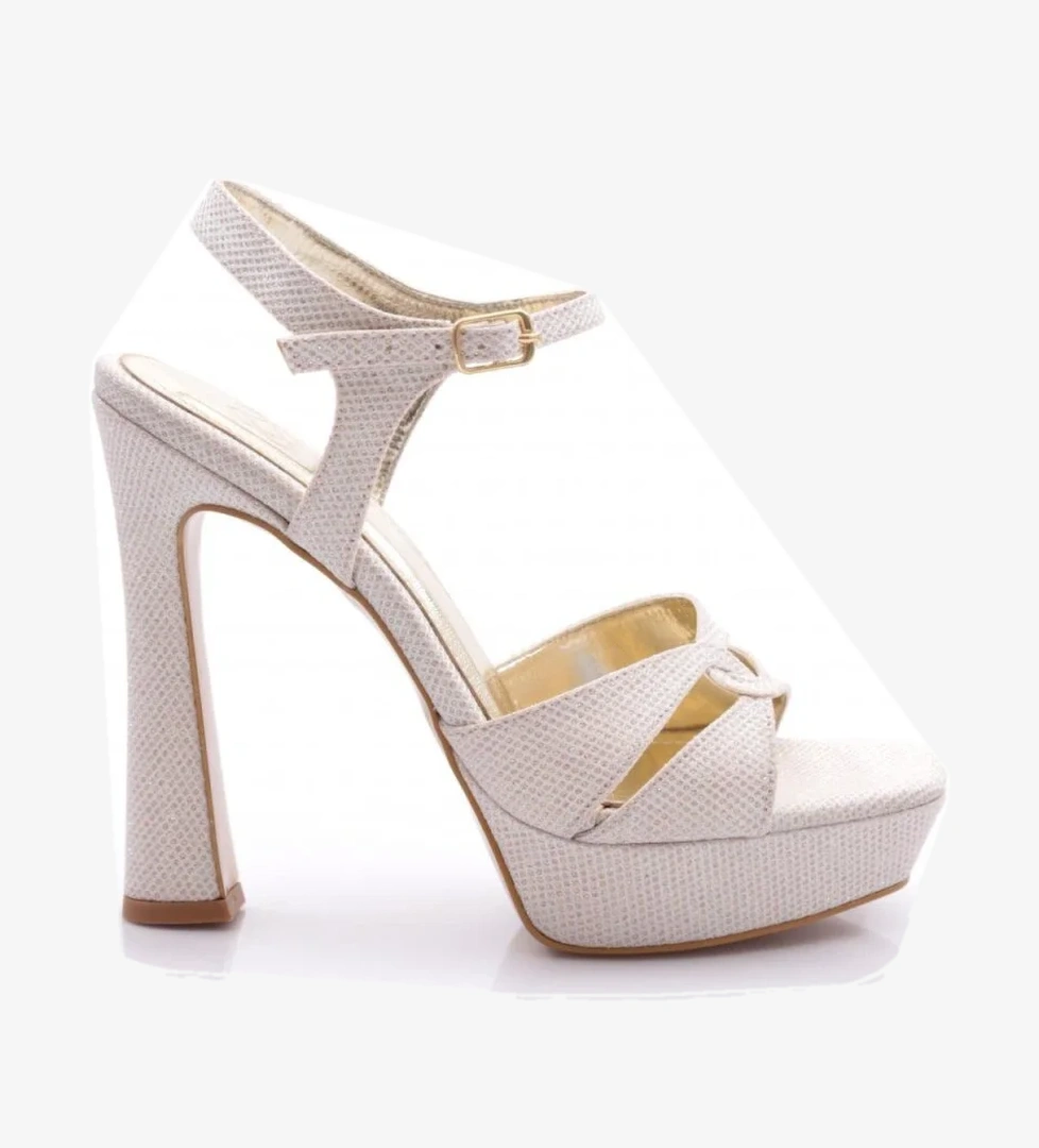 2009 Kadin Bilekten Bağlama Topuklu Ayakkabi