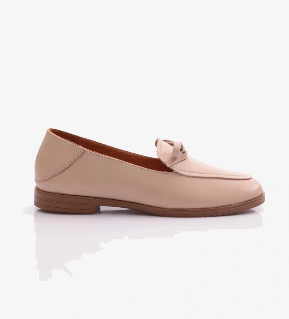 131 Kadin Bağcik Detayli Babet - Görsel 1