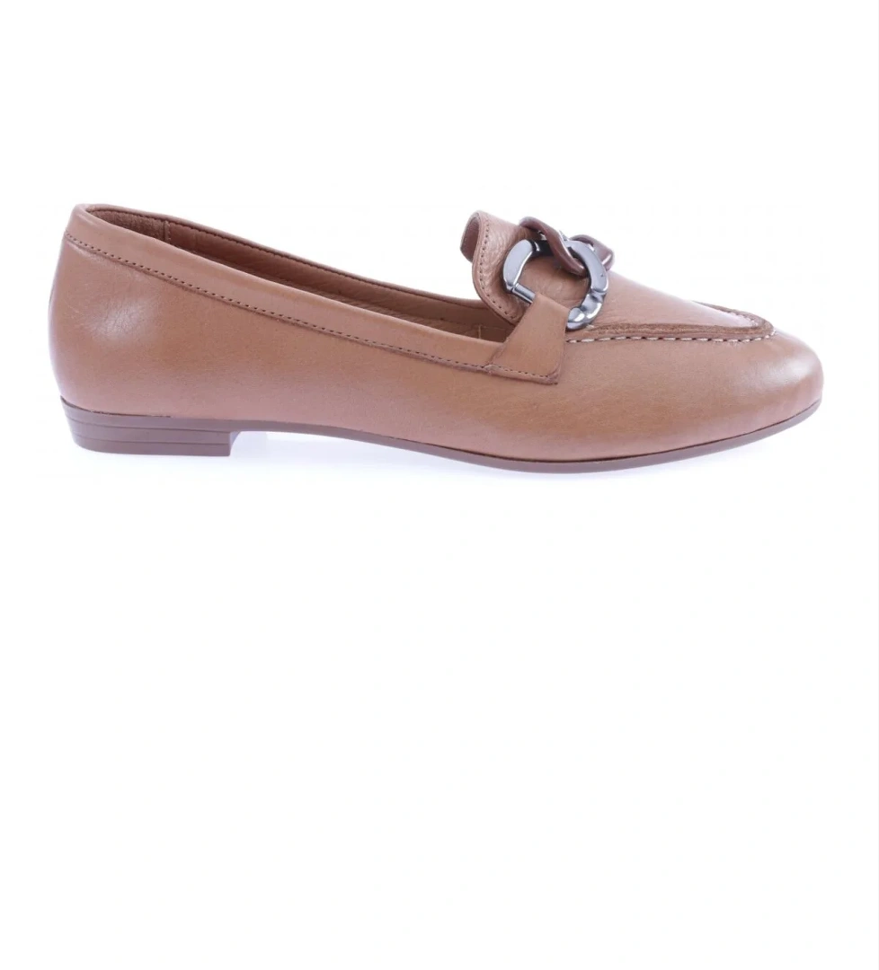 100-23Y Kadin Zincir Aksesuarli Zenne Babet - Görsel 1