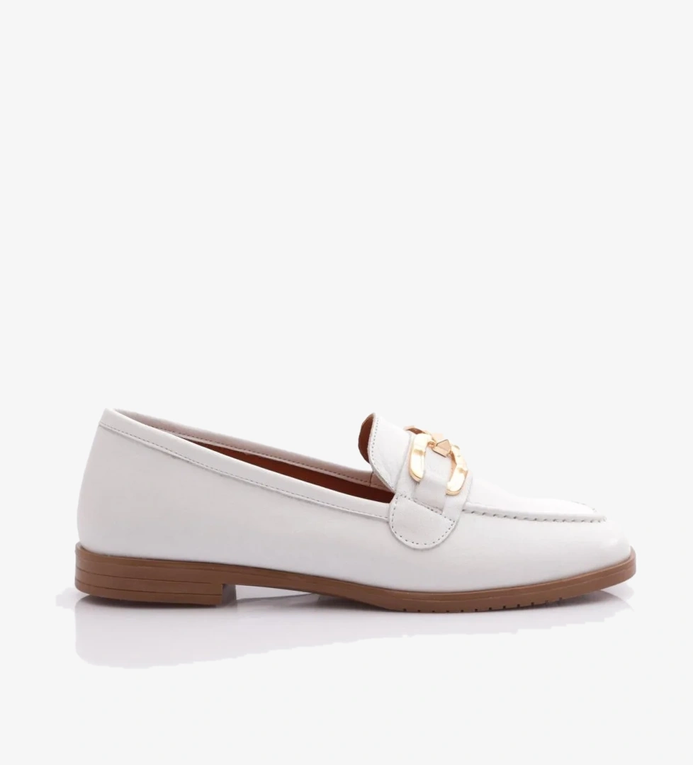 06 Kadin Dikiş Detayli Çiçek Süsleme Babet