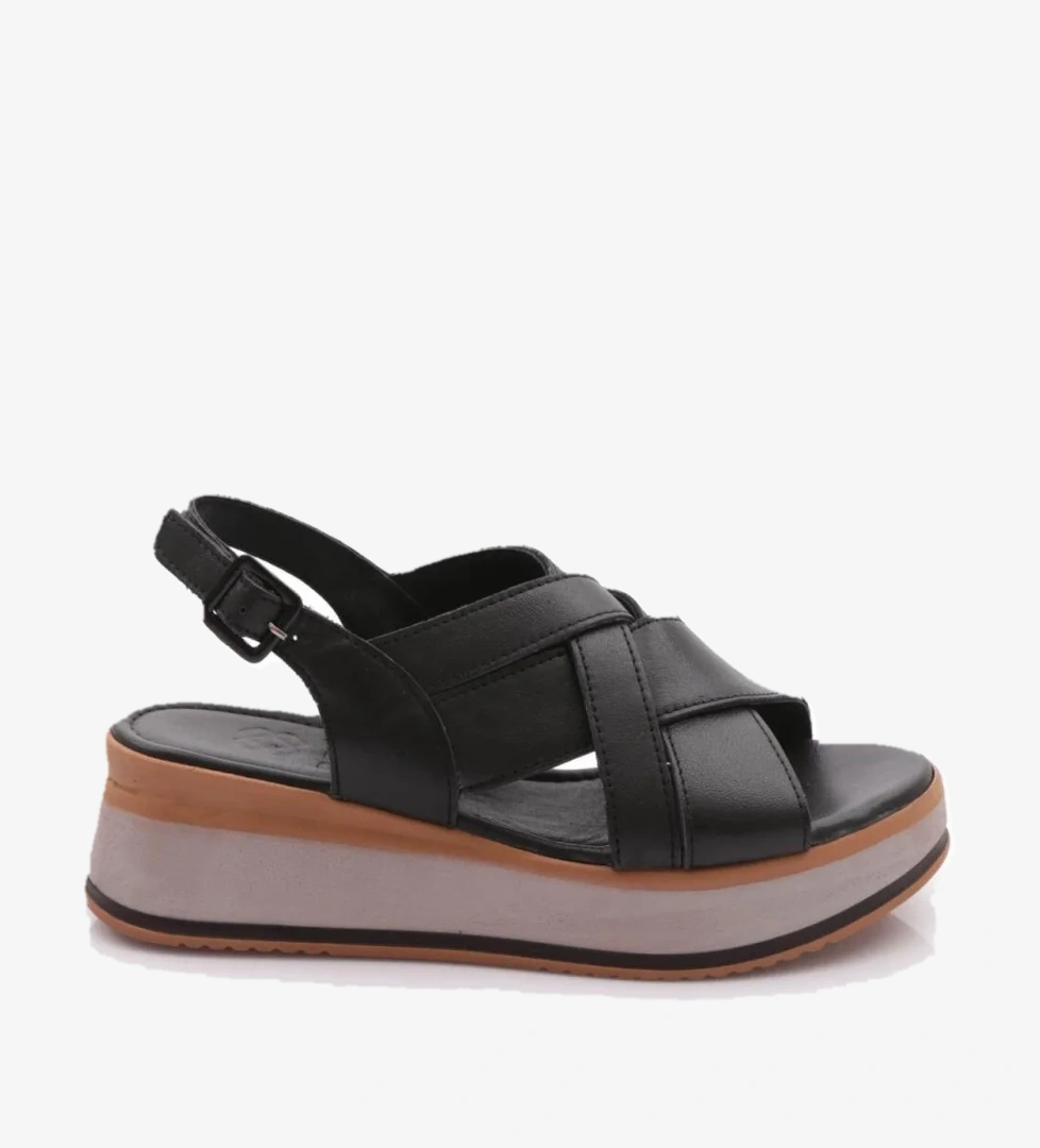 650-22229 Kadin Kalin Taban Sandalet